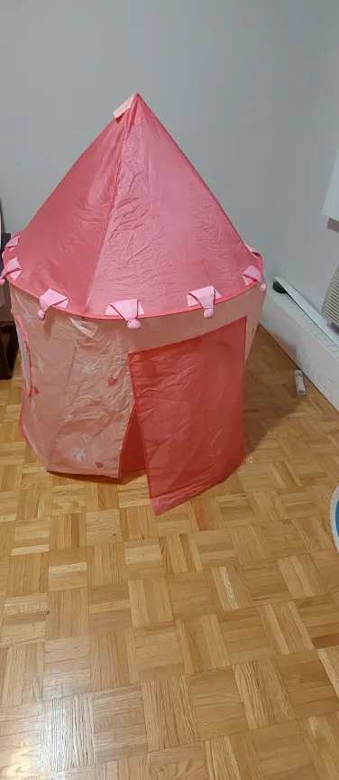 Kids Pink Princess Castle Play Tent image indicator(2)