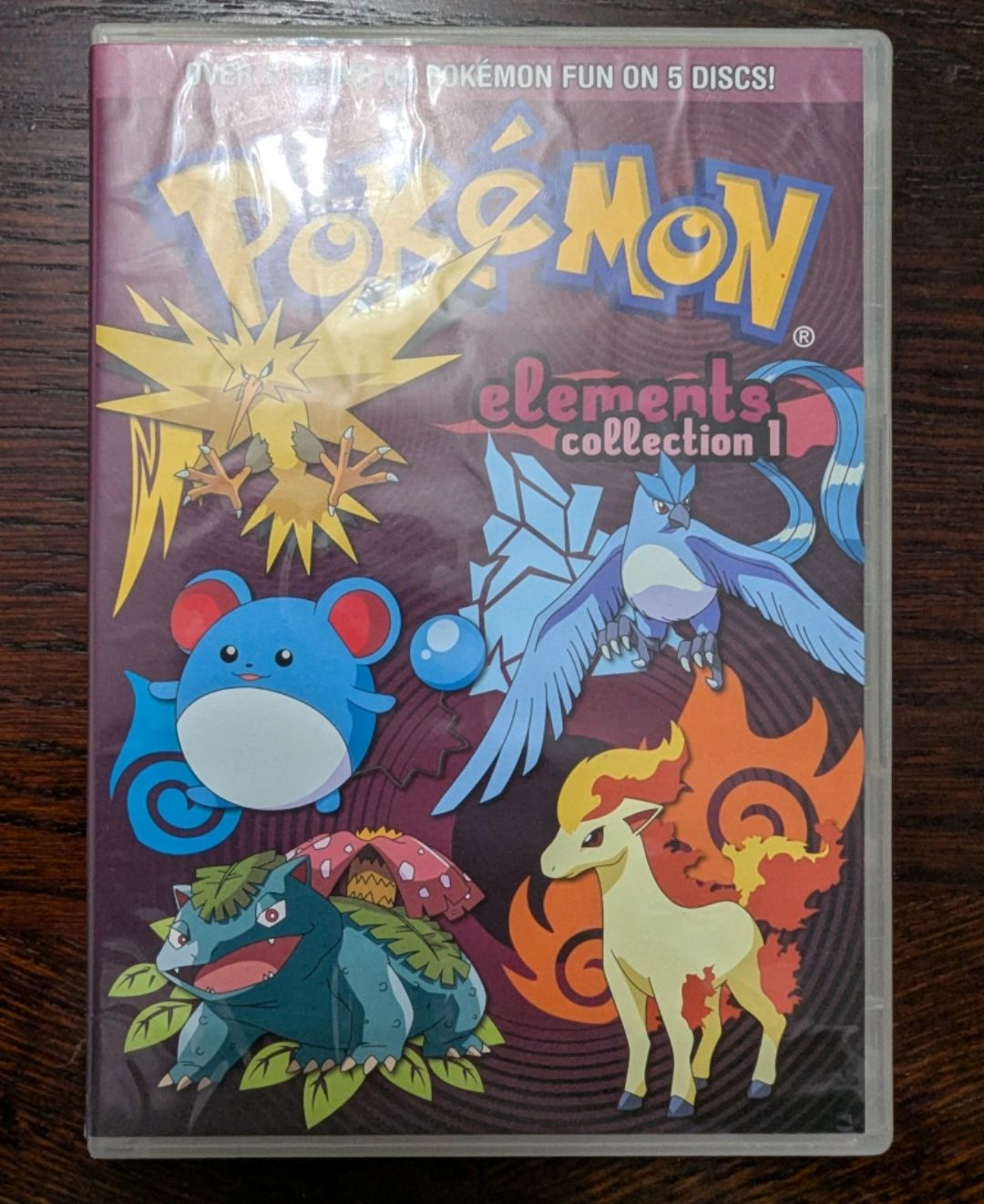 Pokémon Elements Collection 1 DVD set
