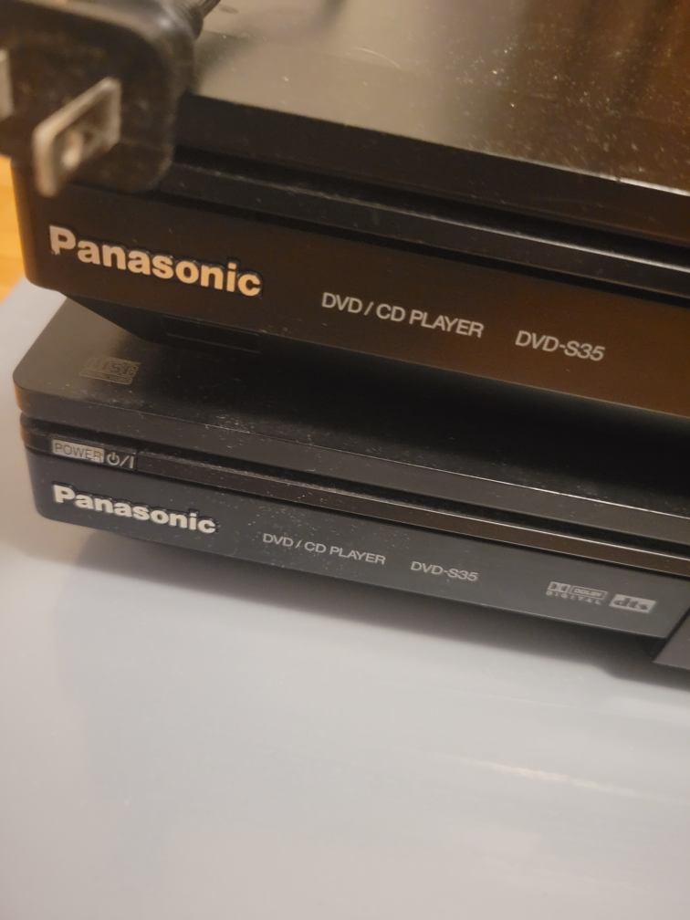 Panasonic dvd players for parts