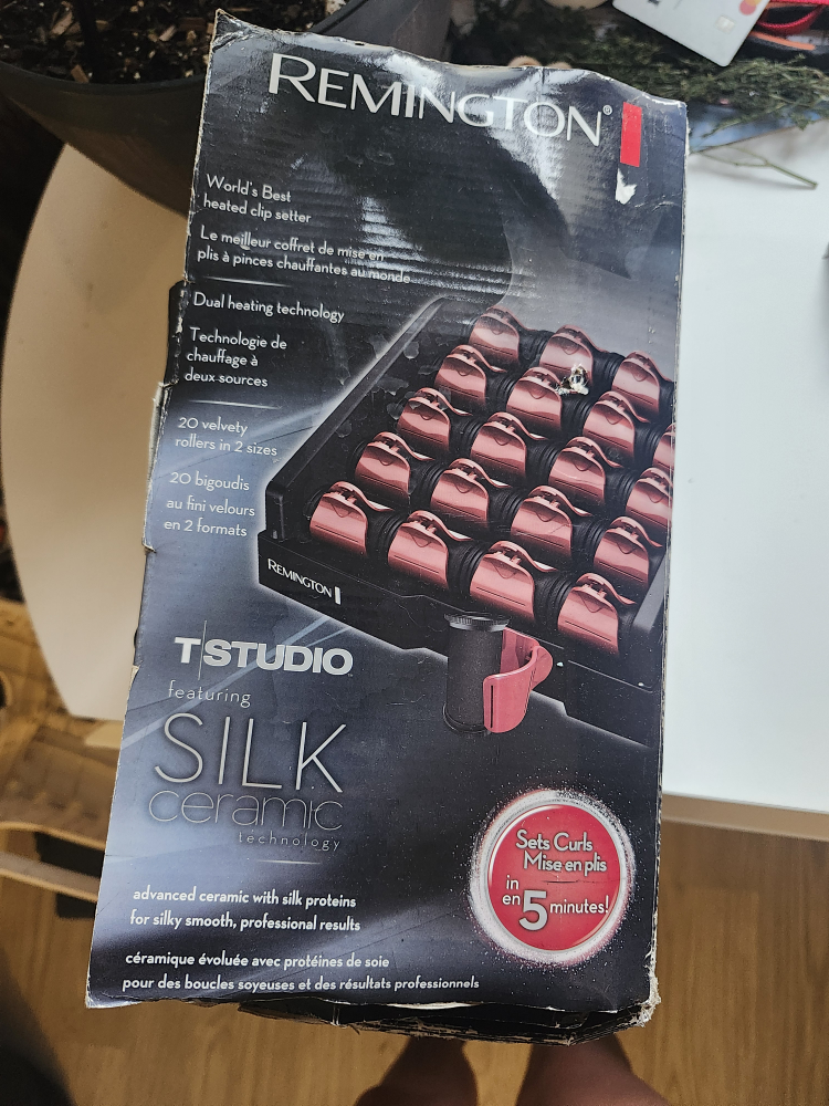 Remington T Studio Silk Ceramic Heated Rollers
