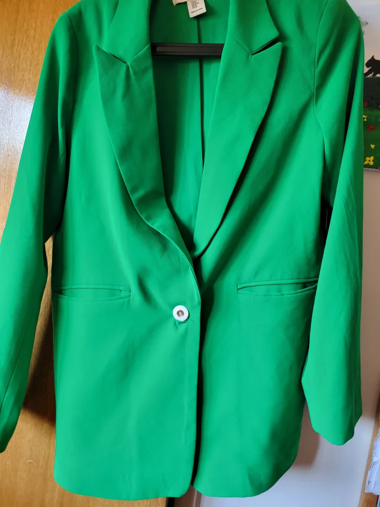 Rachel Zoe Green Blazer - Size M thumbnail