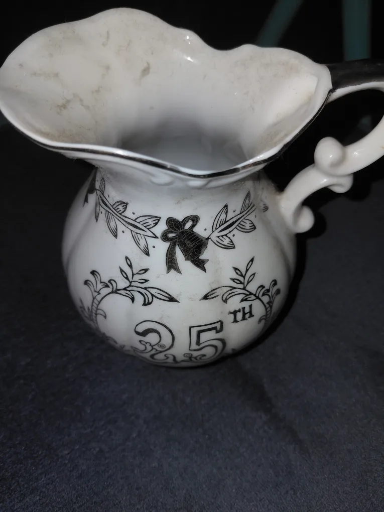 Vintage 25th Anniversary Creamer thumbnail