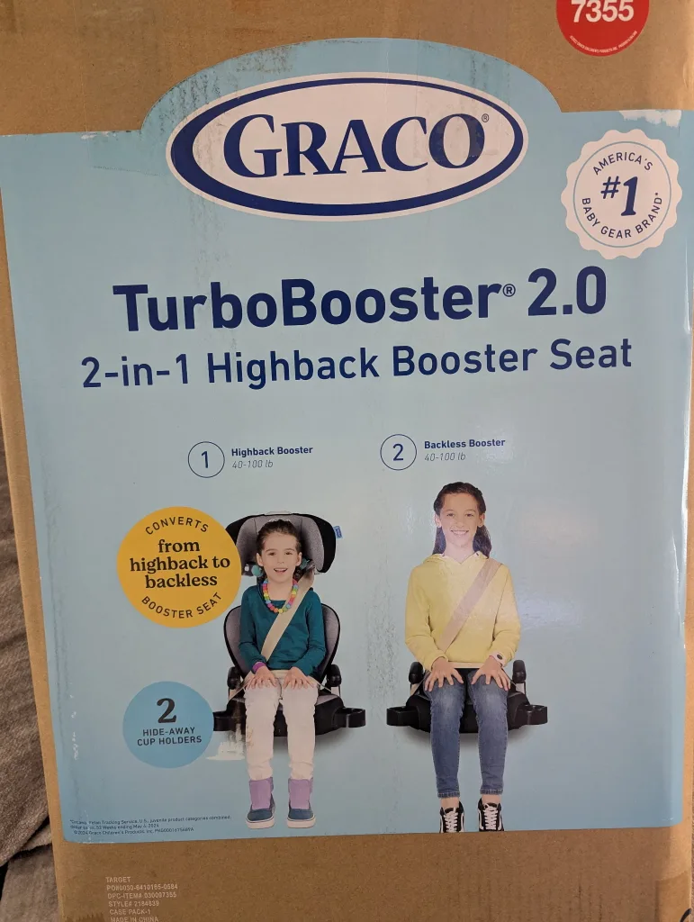 Graco TurboBooster 2.0 Highback Booster Car Seat thumbnail