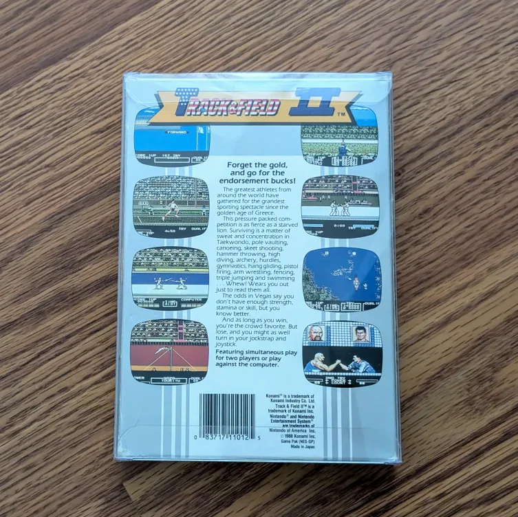 NES Track & Field 2 Game CIB image indicator(4)