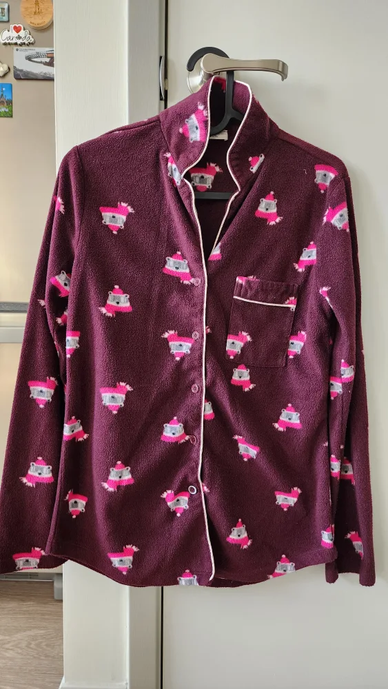 URGENT *Moving Sale* Ardene Fleece Pajama Set - XS/TP thumbnail