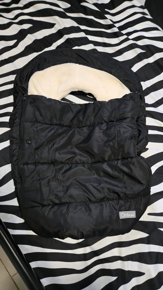 Orzbow Baby Stroller Sleeping Bag - Black thumbnail
