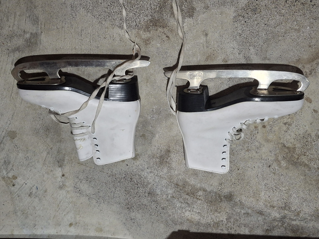 White Figure Skates - Size 7