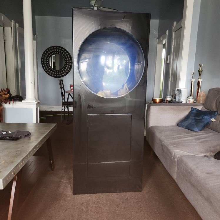 Unique Fish Tank Cabinet - Black