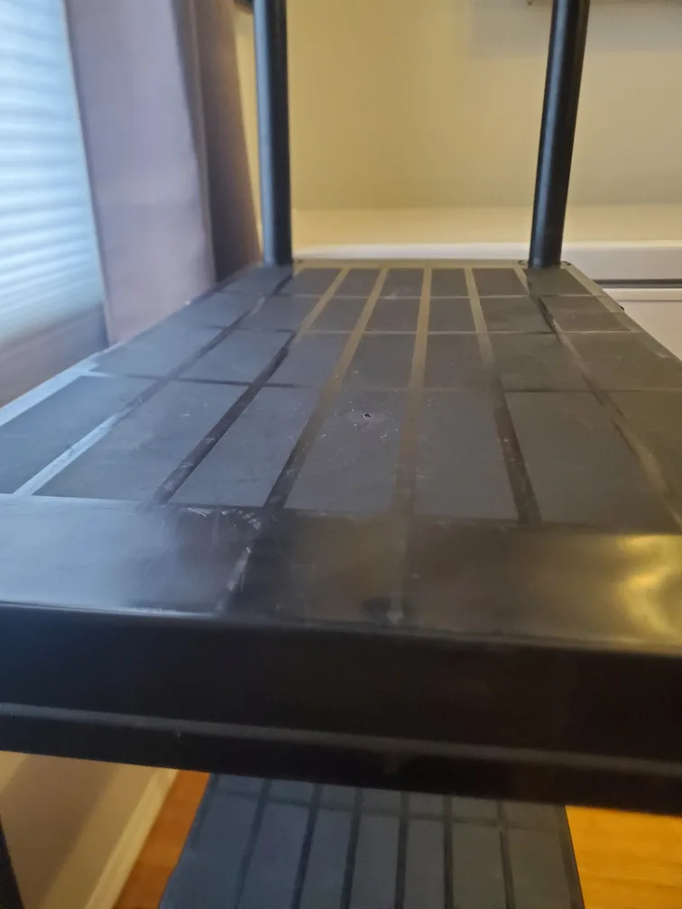 Black Plastic Shelf Unit image indicator(5)