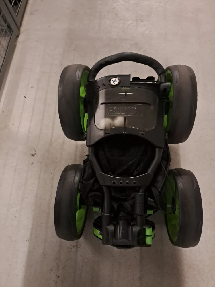 Caddytek Caddylite Golf Push Cart - Green thumbnail