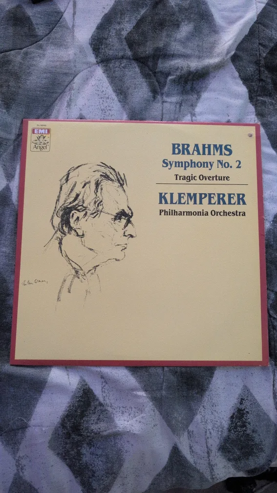 Brahms Symphony No. 2 - Klemperer Vinyl Record thumbnail