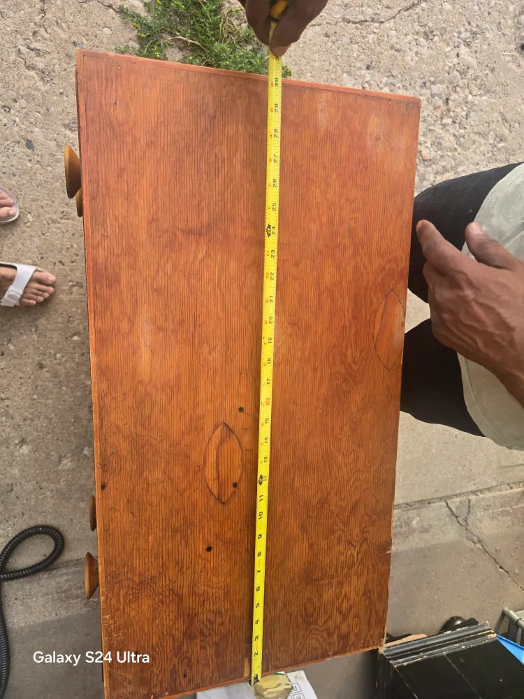 Vintage Wooden 3-Drawer Dresser image indicator(7)