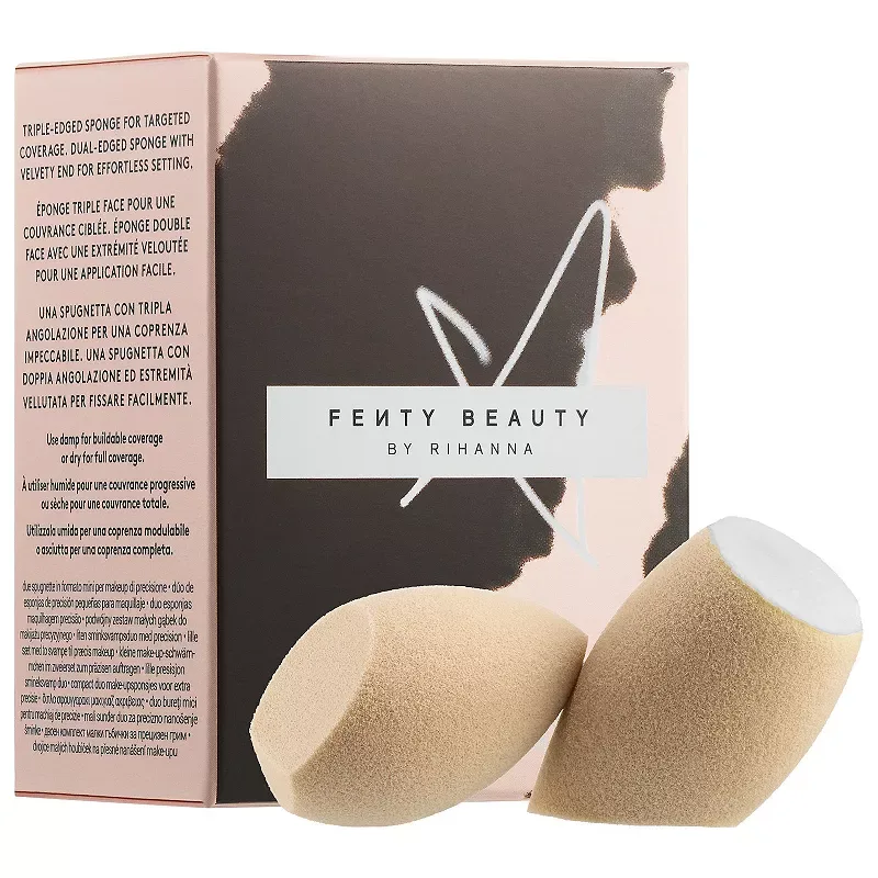 NEW Fenty Beauty by Rihanna – Lil Precision Makeup Sponge Duo thumbnail