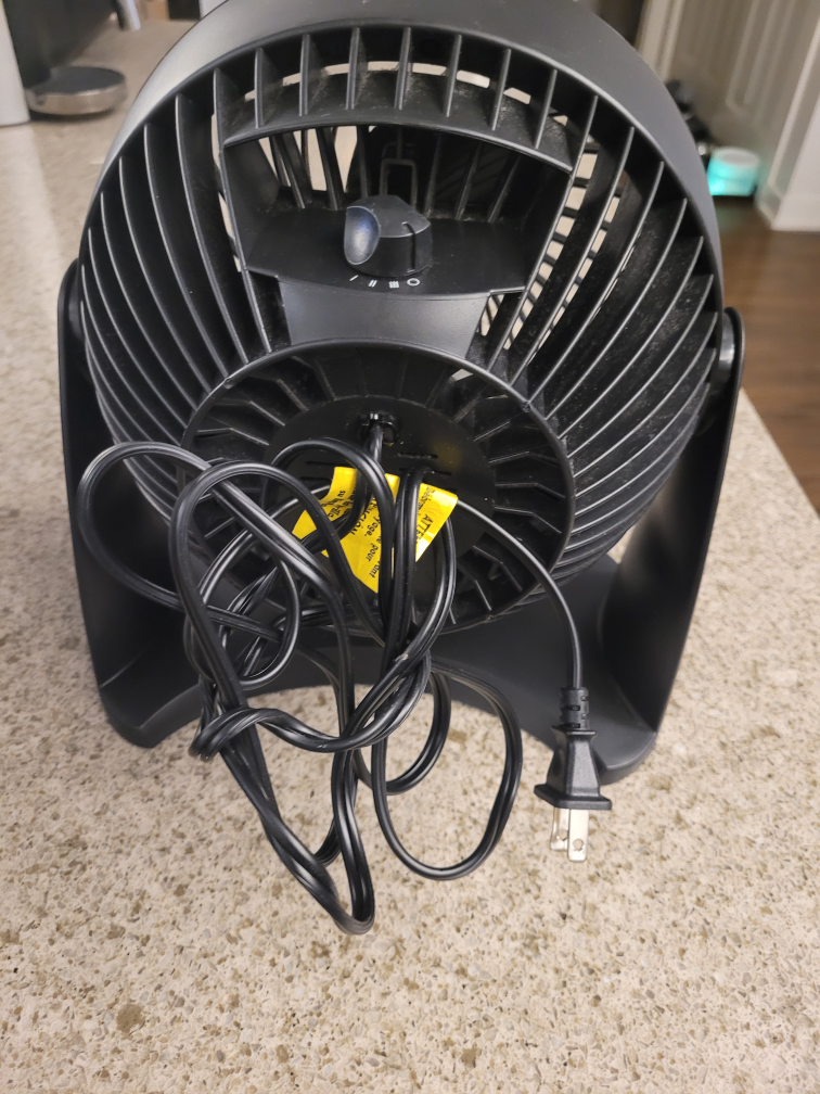 Honeywell Black TurboForce Air Circulator Fan - photo 3