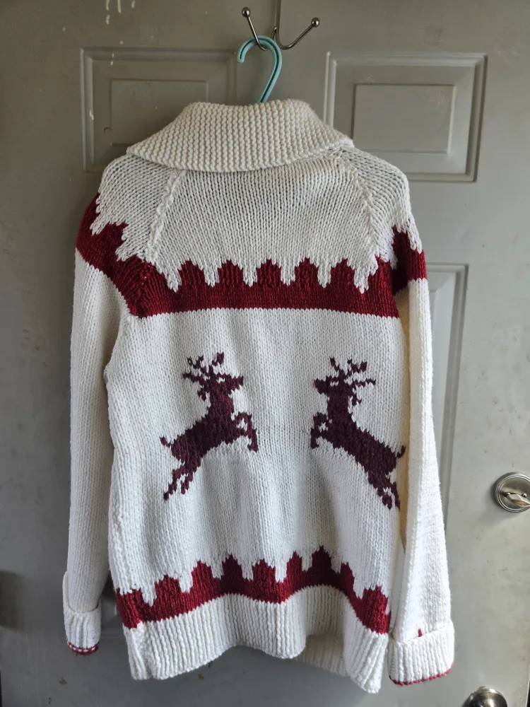Vintage Knit Christmas Cardigan image indicator(2)