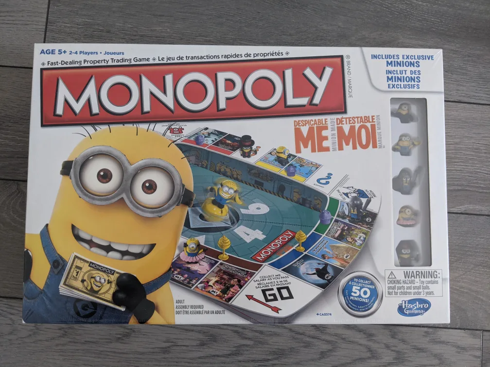 Brand New Minions Monopoly thumbnail