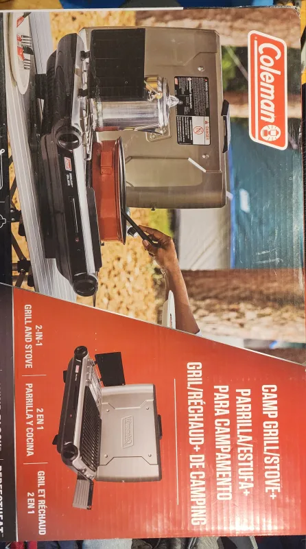 Coleman Camp Grill/Stove - 2-in-1 thumbnail