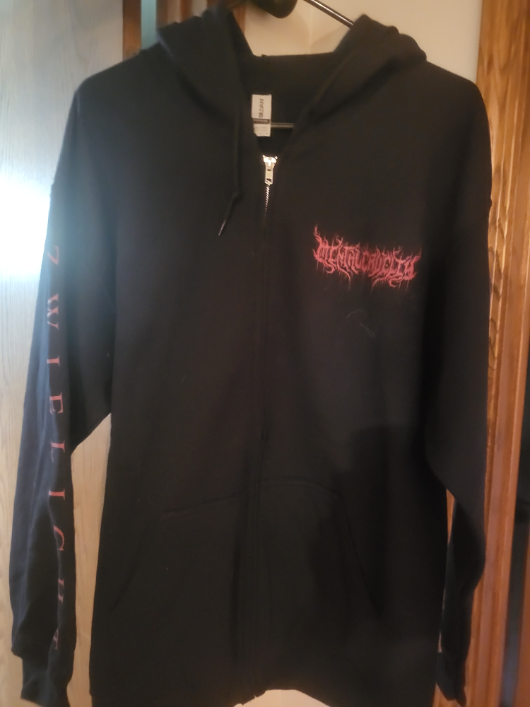 Mental Cruelty ZWIELICHT Black Zip-Up Hoodie
