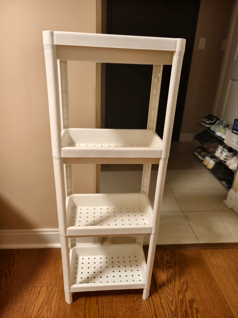 IKEA Vesken Shelf Unit - White thumbnail