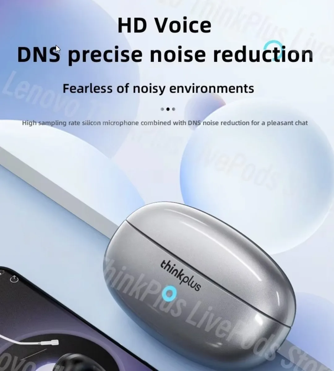 Lenovo Thinkplus earbuds headset bluetooth image indicator(4)