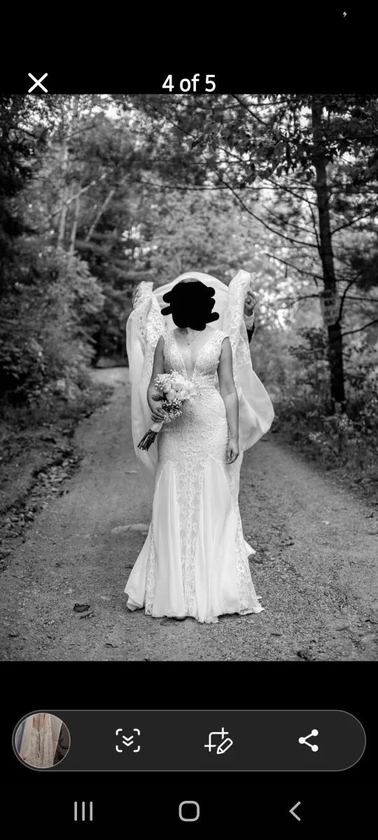 Wedding Dress - Lace, Ivory image indicator(5)