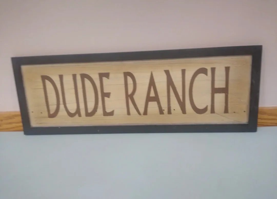 "Dude Ranch" Sign thumbnail