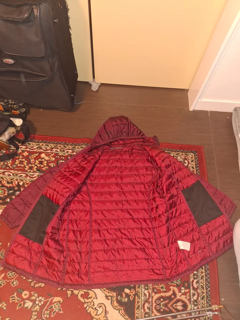 Wind River 2XL Burgundy Puffer Jacket thumbnail