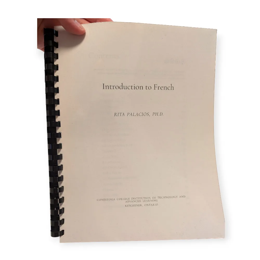 Introduction to French Adult Workbook thumbnail