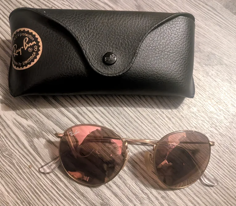 🇨🇦Ray-Ban RB3447 Round Flash Lenses Sunglasses🇨🇦 thumbnail