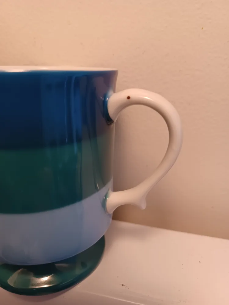 Set of Stunning Vintage MCM Holt Howard Pedestal Coffee Mugs image indicator(4)