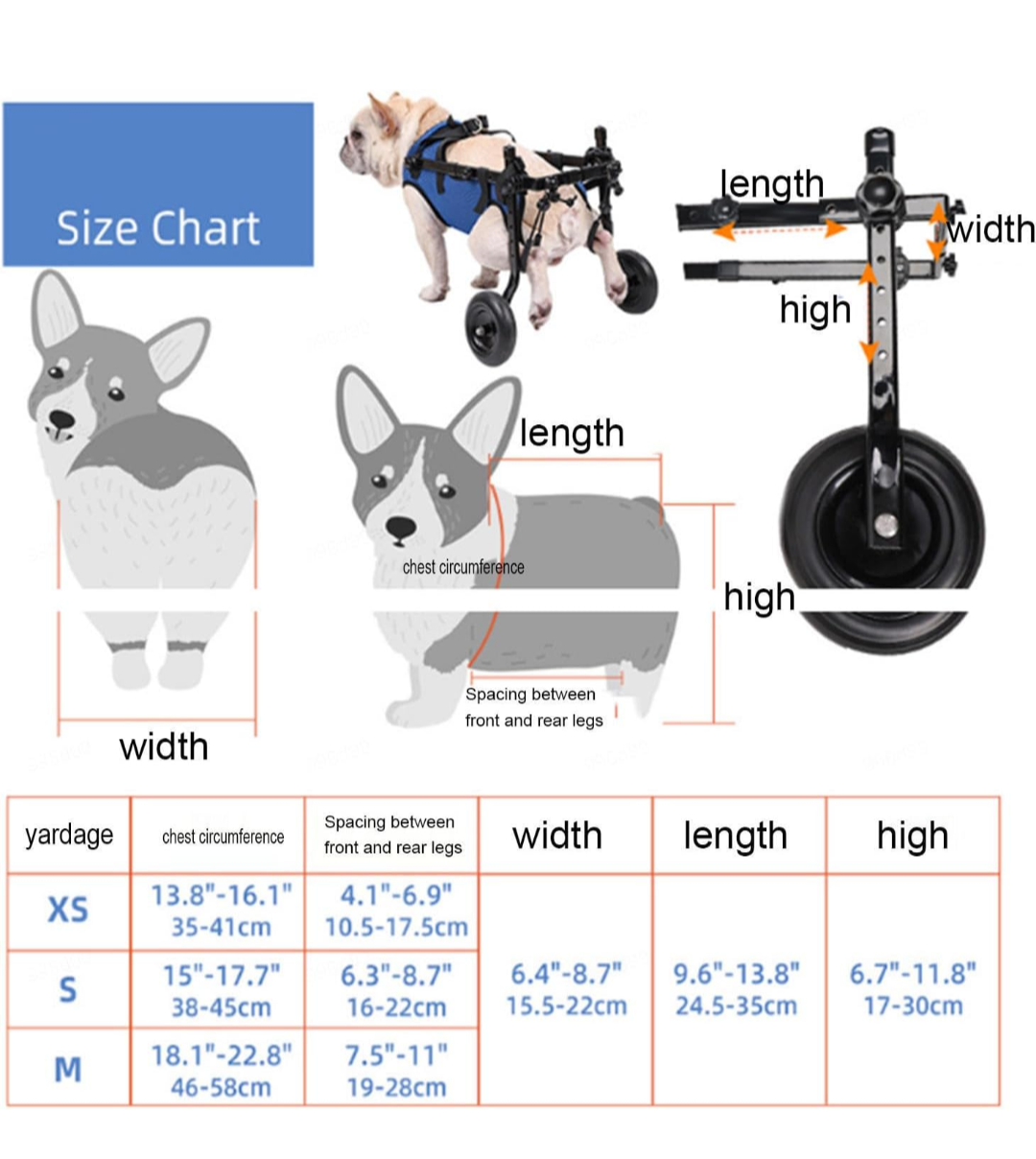 Dog Wheelchair - Size Small - photo 2