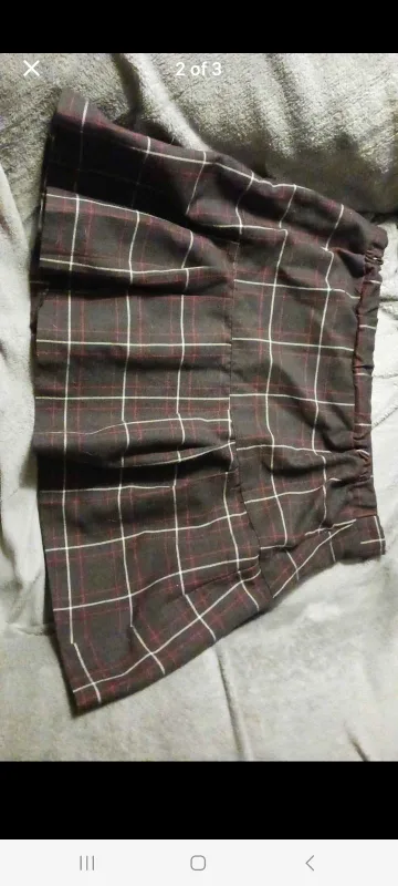 Plaid Mini Skirt thumbnail