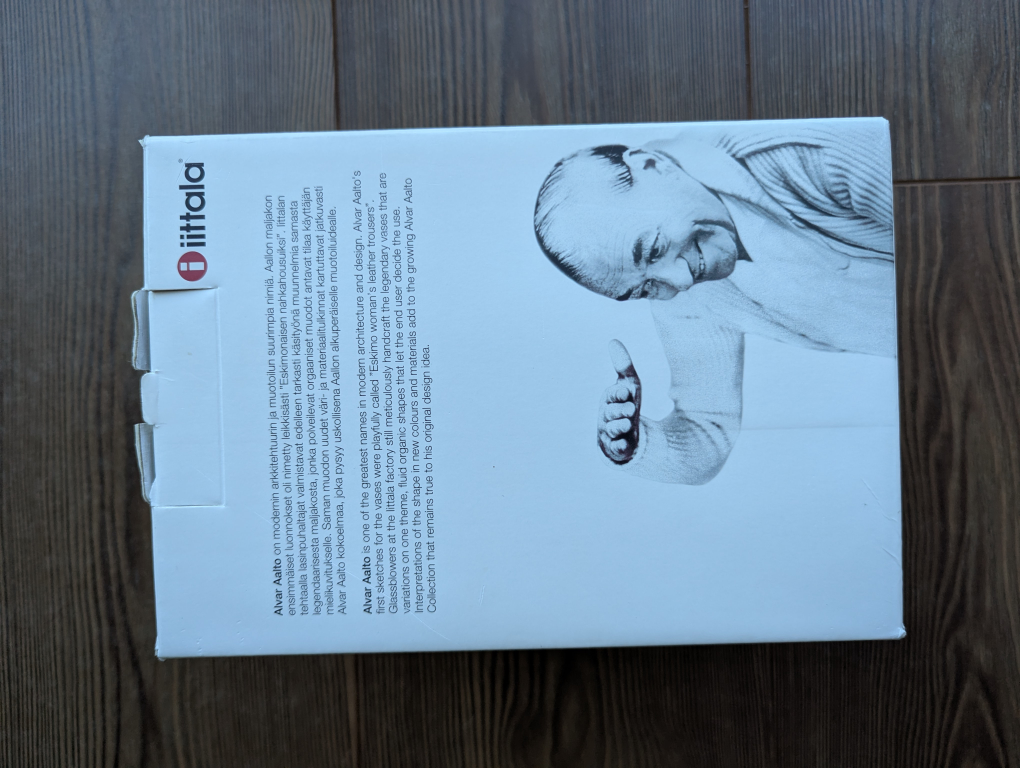 Iittala Alvar Aalto Vase 201 mm, Clear - photo 5