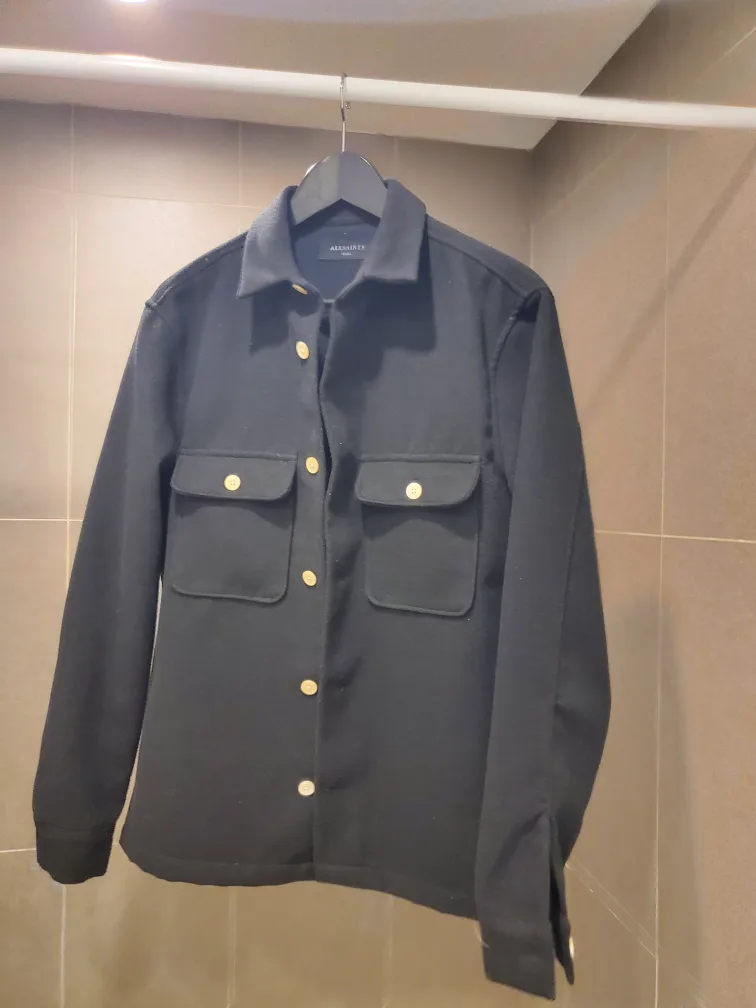AllSaints Lamoure LS Shirt Jacket - Size Small thumbnail
