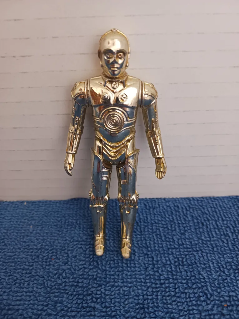 Vintage Star Wars C-3PO Action Figure Hong Kong thumbnail