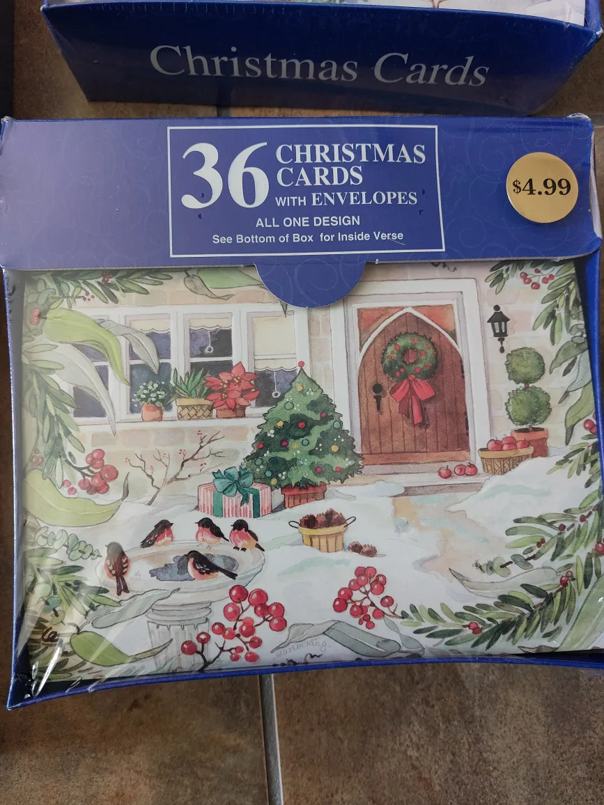 Brand New Christmas cards 4 packs image indicator(4)