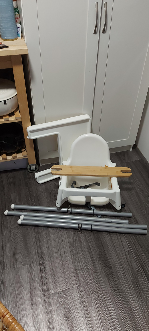 Ikea Antilop High Chair, includes footrest