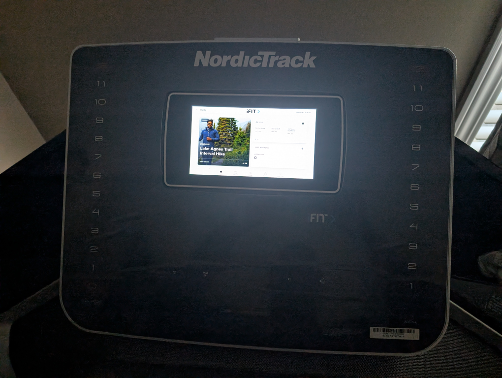 NordicTrack EXP 7i folding Treadmill - photo 5