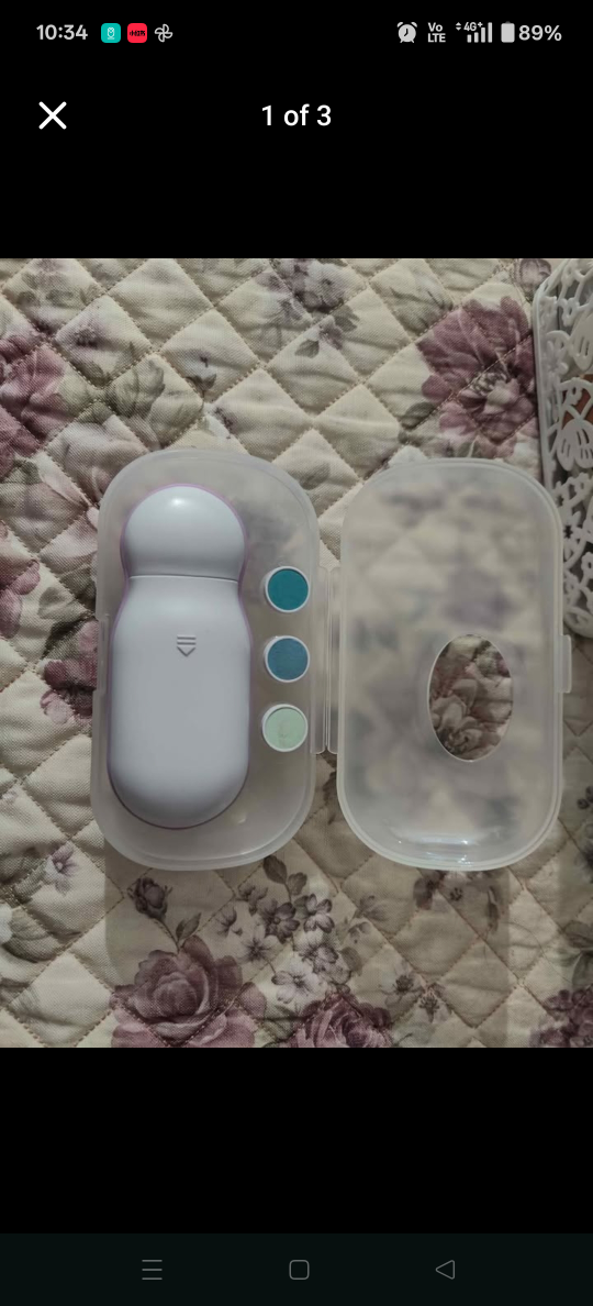 Babysmile Electric Nail File with Case