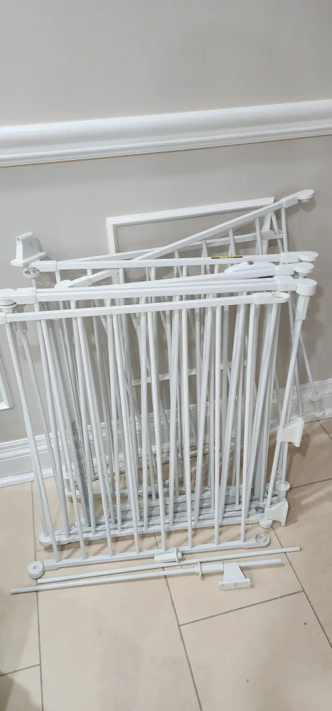 192-Inch White Baby Gate thumbnail