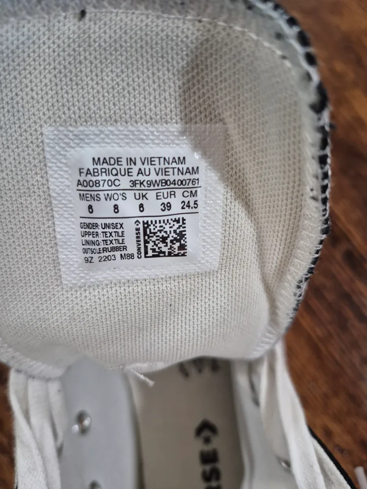 Converse All Star Lift High Top - Size 8 image indicator(7)