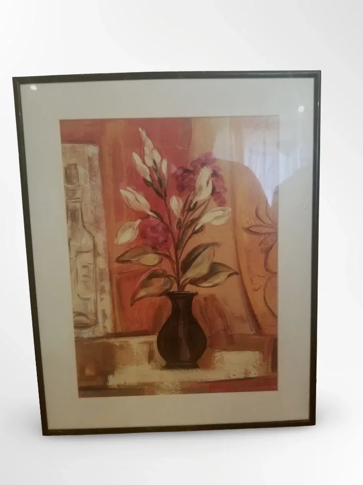 Framed Floral Print thumbnail