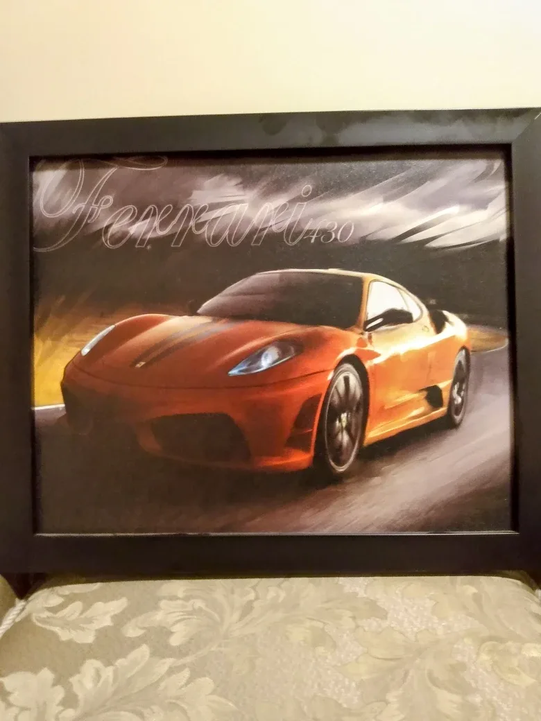Large Ferrari 430 Framed Print thumbnail