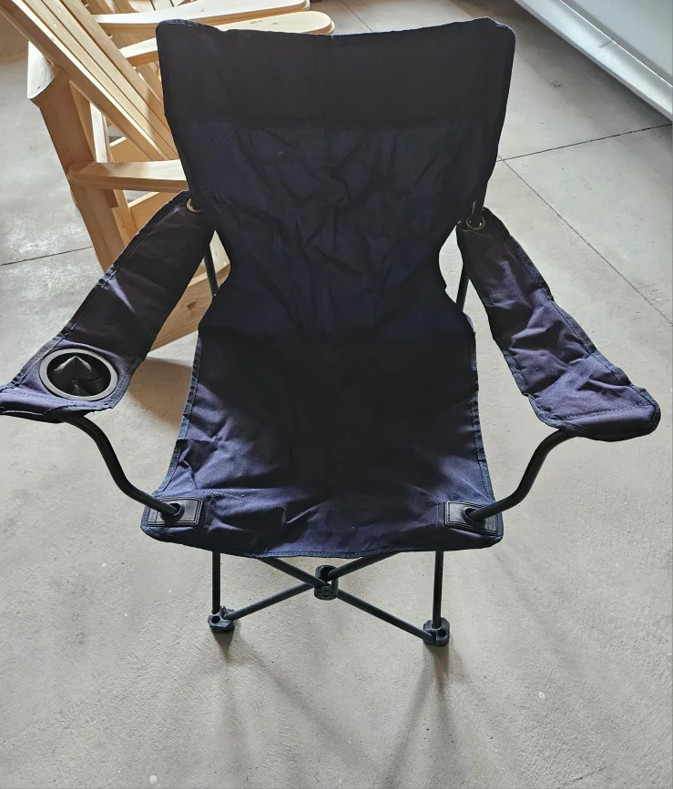 Folding Camp Chair - Blue thumbnail