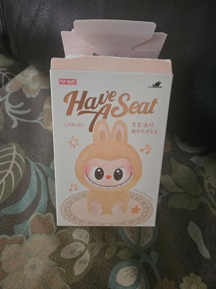Pop Mart Labubu Have A Seat Plush Toy thumbnail
