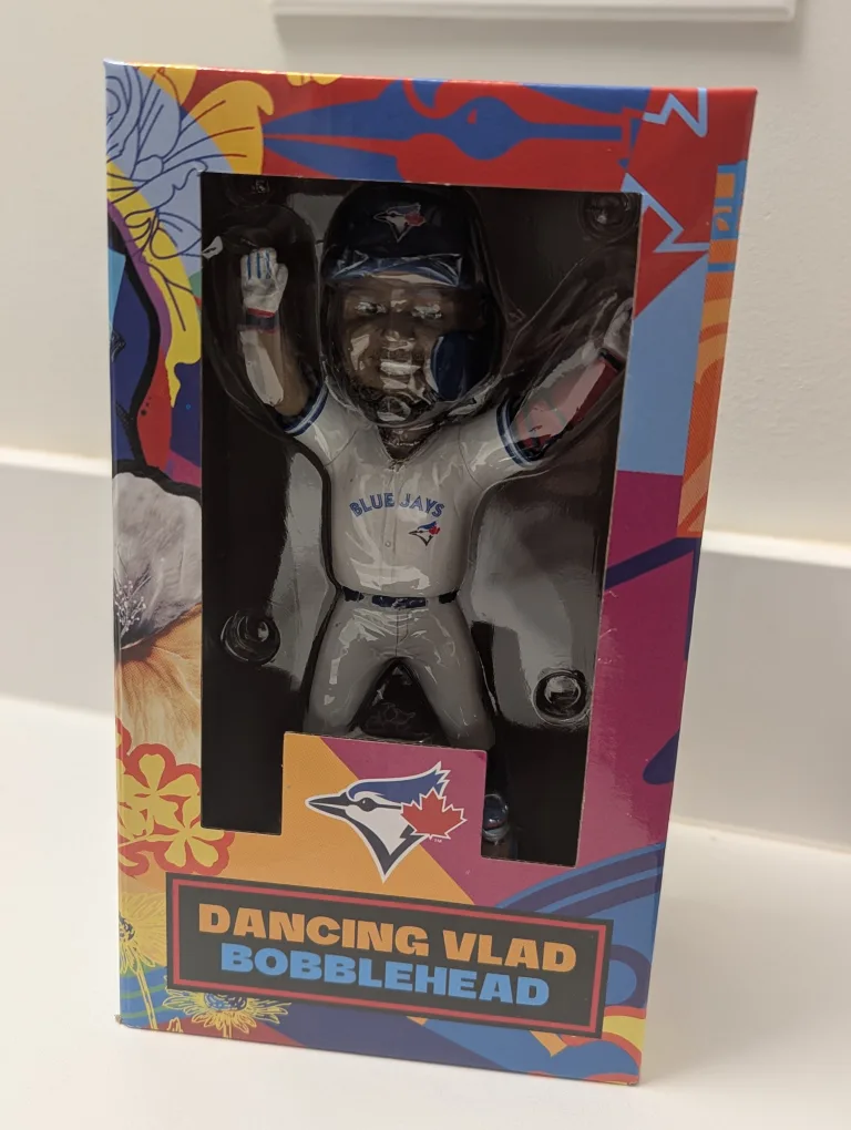 Dancing Vlad Bobblehead - Toronto Blue Jays thumbnail