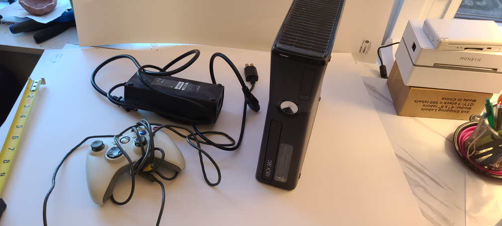 Xbox 360 Console with 2 Controllers