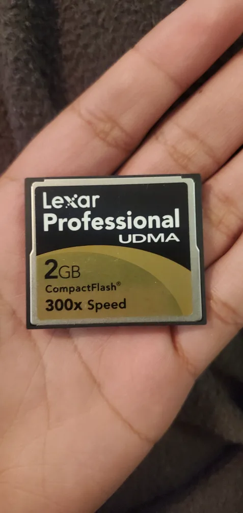 Lexar Professional 2GB CompactFlash thumbnail