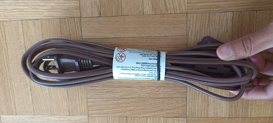 Dollarama - Brown Extension Cord - photo 3