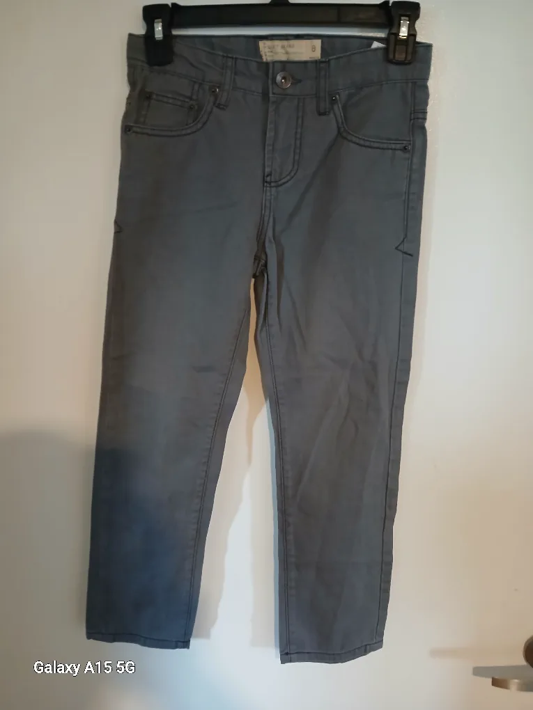 Gray Boys' Pants - Size 8 thumbnail